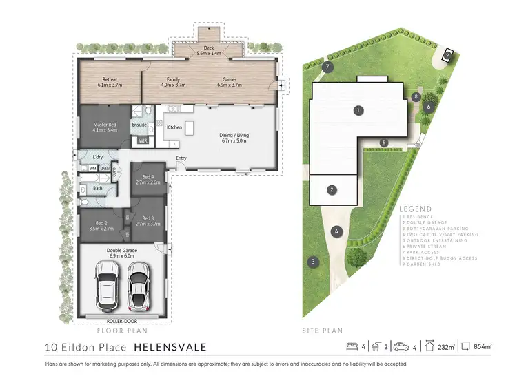 Floorplan of Homely house listing, 10 Eildon Place, Helensvale QLD 4212