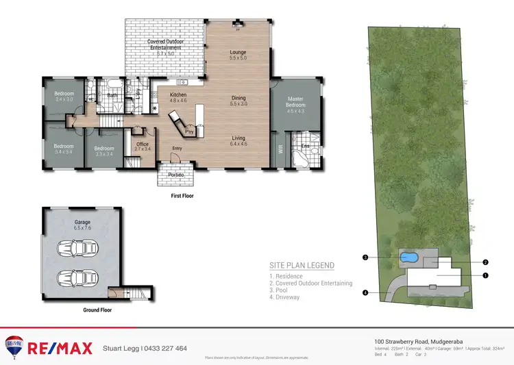 Floorplan of Homely house listing, 100-102 Strawberry Road, Mudgeeraba QLD 4213