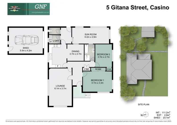 Floorplan of Homely house listing, 5 Gitana Street, Casino NSW 2470