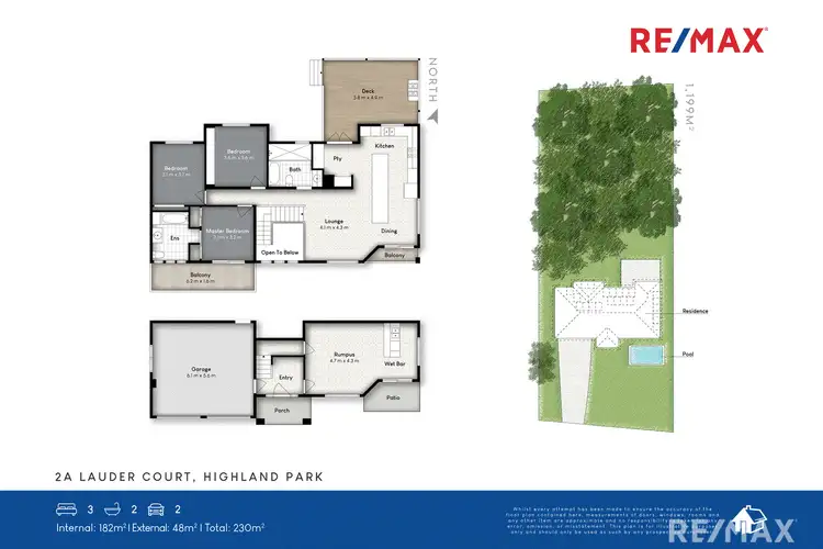 Floorplan of Homely house listing, 2A Lauder Court, Highland Park QLD 4211