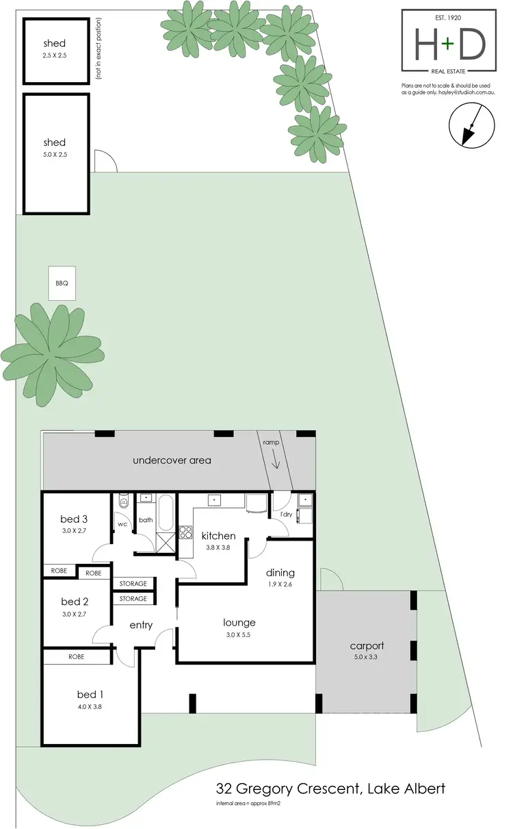 Floorplan of Homely house listing, 32 Gregory Crescent, Lake Albert NSW 2650