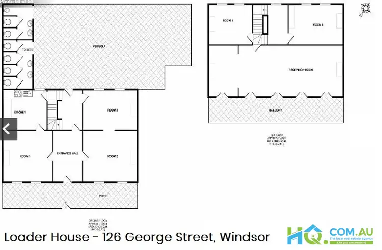 Floorplan of Homely house listing, 126 George Street, Windsor NSW 2756