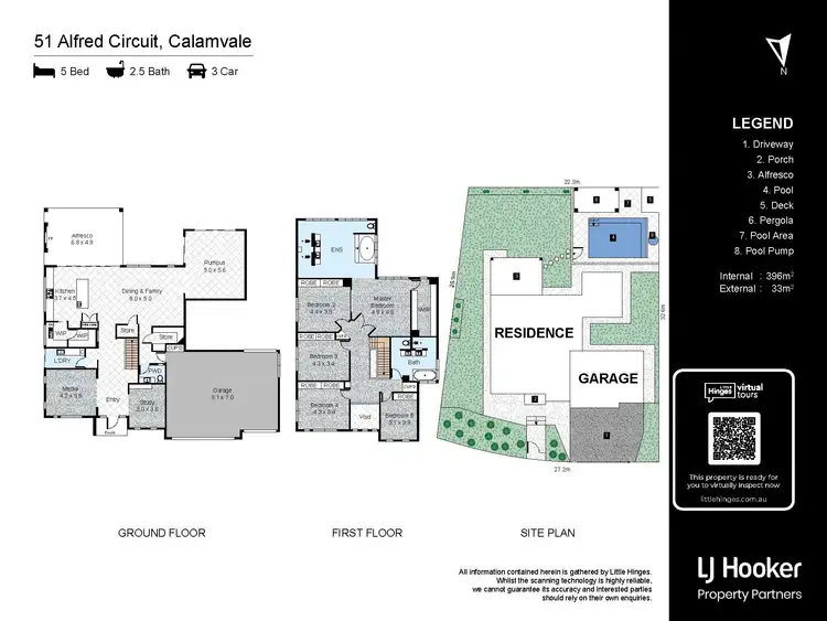 Floorplan of Homely house listing, 51 Alfred Circuit, Calamvale QLD 4116