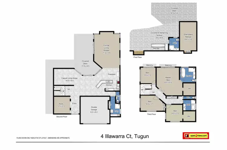 Floorplan of Homely terrace listing, 4 Illawarra Court, Tugun QLD 4224