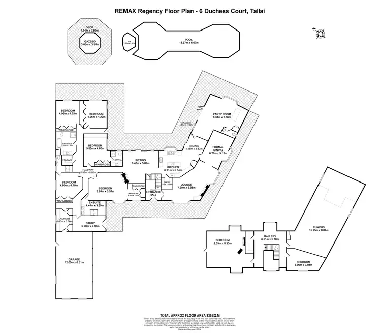 Floorplan of Homely house listing, 6 Duchess Ct, Tallai QLD 4213