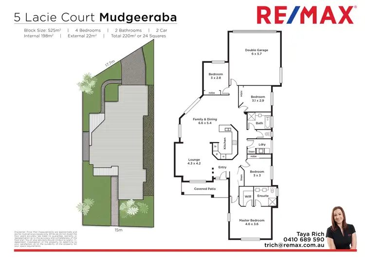 Floorplan of Homely house listing, 5 Lacie Crt, Mudgeeraba QLD 4213