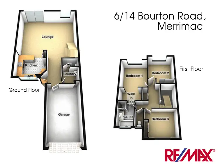 Floorplan of Homely townhouse listing, 14 Bourton Rd, Merrimac QLD 4226