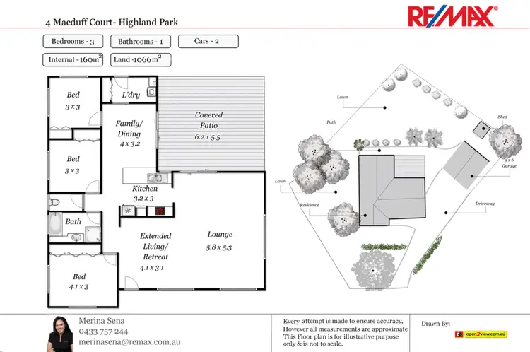 Floorplan of Homely house listing, 4 Macduff Court, Highland Park QLD 4211