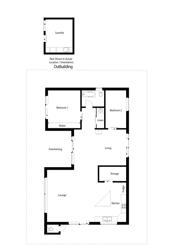 Floorplan of Homely house listing, 9020 Princes Highway, Panmure VIC 3265