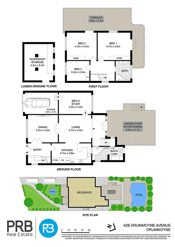 Floorplan of Homely house listing, 42B Drummoyne Avenue, Drummoyne NSW 2047