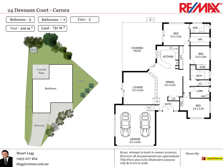 Floorplan of Homely house listing, 24 Dawnann Court, Carrara QLD 4211