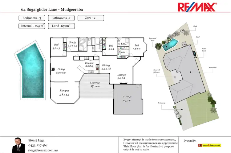 Floorplan of Homely house listing, 64 Sugarglider Lane, Mudgeeraba QLD 4213