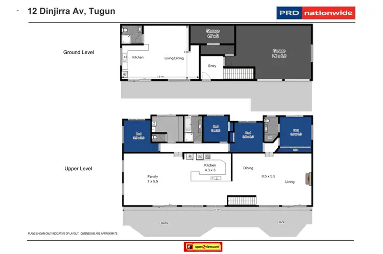 Floorplan of Homely house listing, 12 Dinjirra Court, Tugun QLD 4224