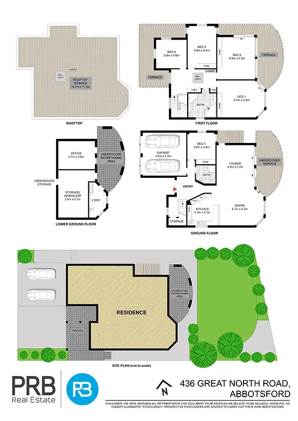 Floorplan of Homely house listing, 436 Great North Road, Abbotsford NSW 2046