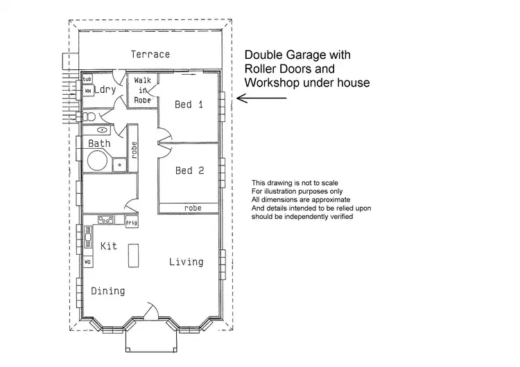 Floorplan of Homely house listing, 4 Tom Thumb Court, Cooloola Cove QLD 4580