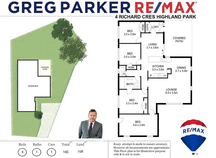 Floorplan of Homely house listing, 4 Richard Crescent, Highland Park QLD 4211