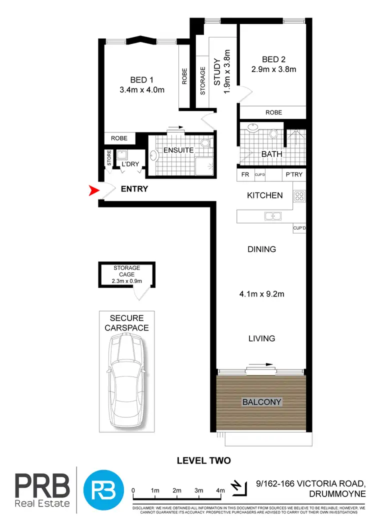 Floorplan of Homely unit listing, 9/162-166 Victoria Road, Drummoyne NSW 2047