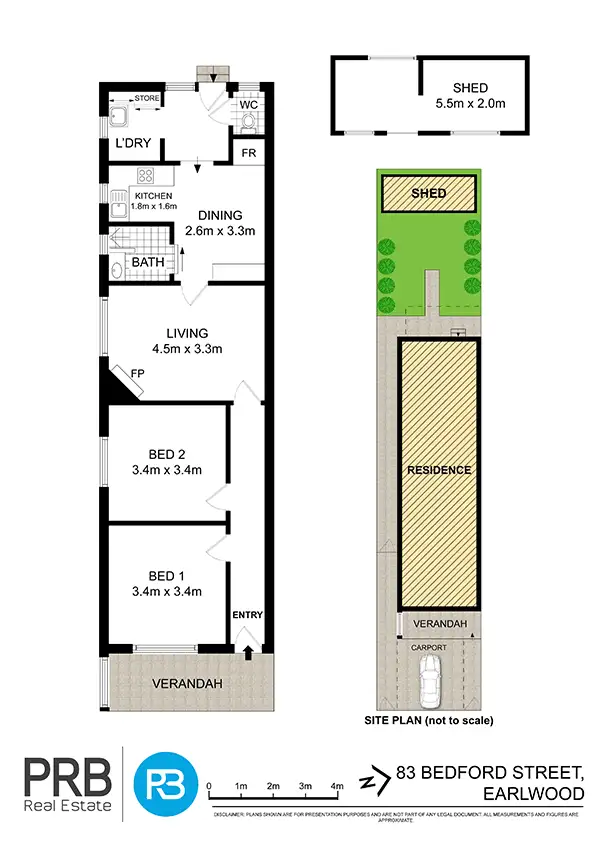 Floorplan of Homely house listing, 83 Bedford Street, Earlwood NSW 2206