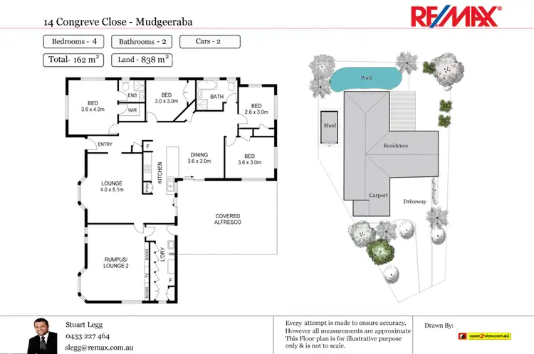 Floorplan of Homely house listing, 14 Congreve Close, Mudgeeraba QLD 4213