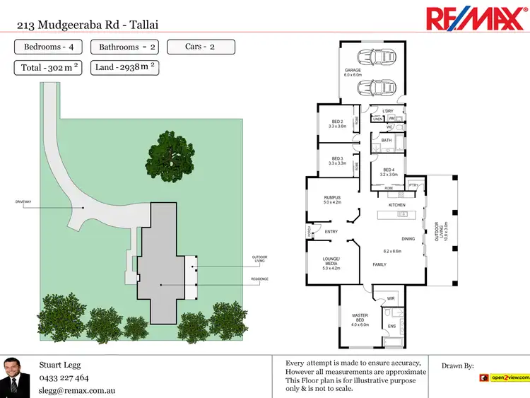 Floorplan of Homely house listing, 213B Mudgeeraba Rd, Tallai QLD 4213