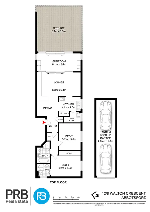 Floorplan of Homely unit listing, 12/8 Walton Crescent, Abbotsford NSW 2046