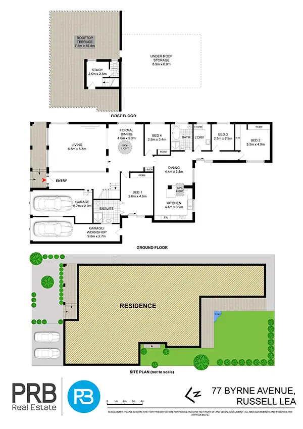 Floorplan of Homely house listing, 77 Byrne Avenue, Russell Lea NSW 2046