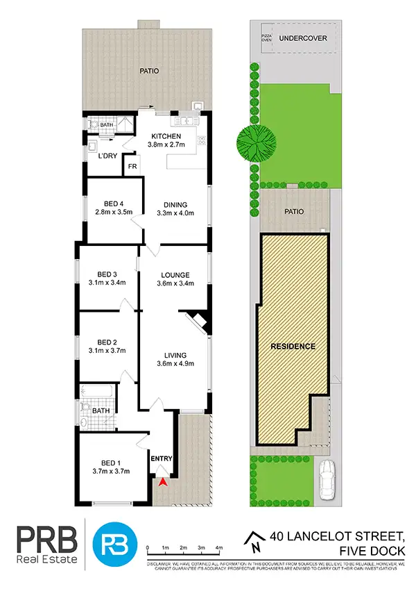 Floorplan of Homely house listing, 40 Lancelot Street, Five Dock NSW 2046
