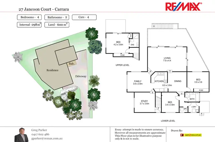Floorplan of Homely house listing, 27 Jancoon Court, Carrara QLD 4211