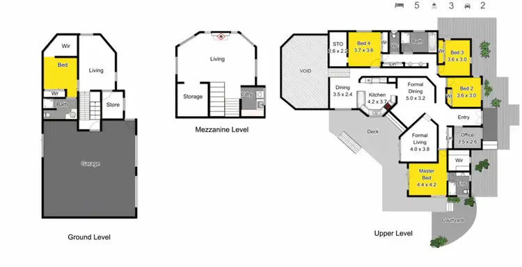 Floorplan of Homely house listing, 22 Durobby Drive, Currumbin Valley QLD 4223