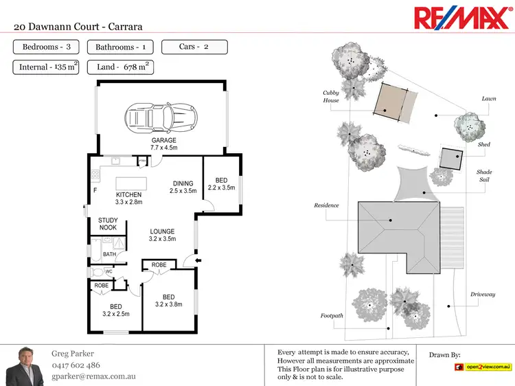 Floorplan of Homely house listing, 20 Dawnann Court, Carrara QLD 4211