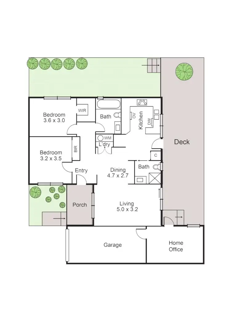 Floorplan of Homely unit listing, 3/173 Koornang Road, Carnegie VIC 3163