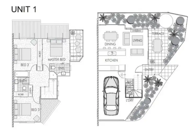 Floorplan of Homely townhouse listing, 1/51 Railway Parade, Norman Park QLD 4170