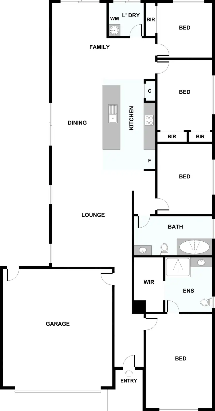 Floorplan of Homely house listing, 16 Montezuma Avenue, Truganina VIC 3029