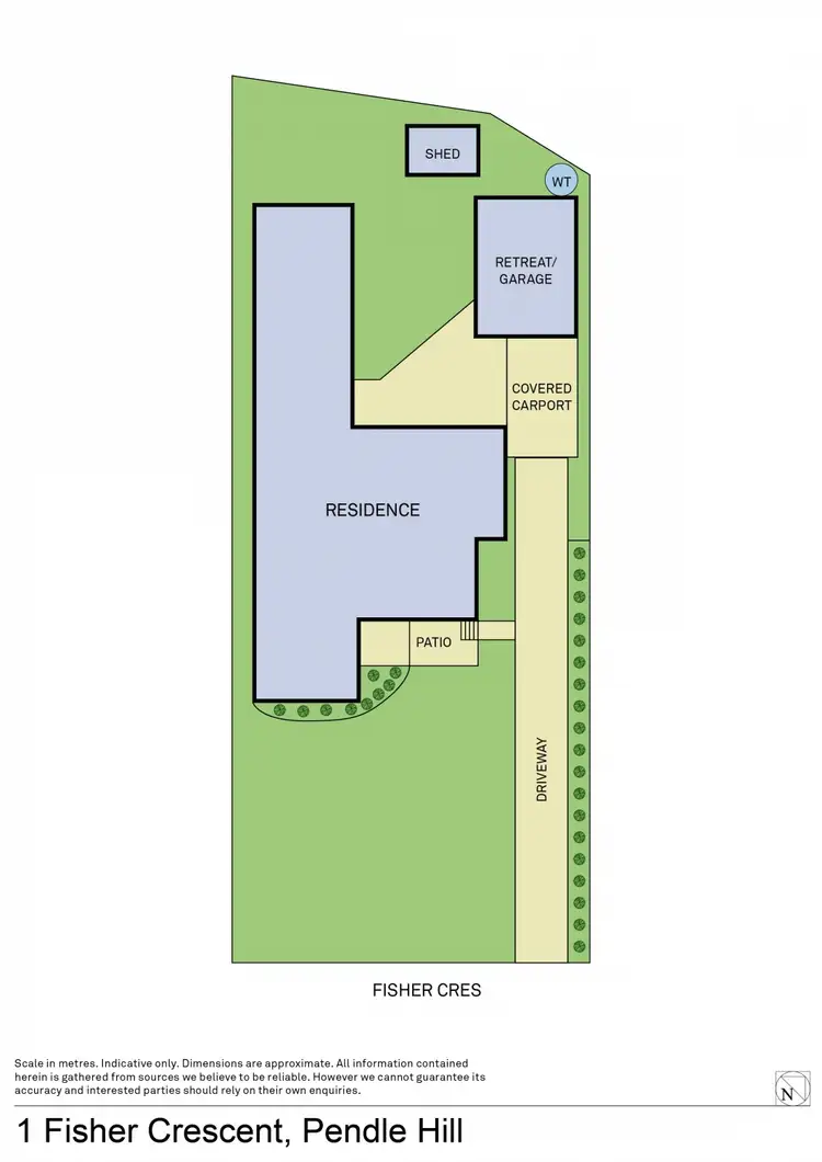Floorplan of Homely house listing, 1 Fisher Crescent, Pendle Hill NSW 2145