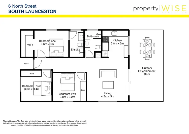 Floorplan of Homely house listing, 6 North Street, Launceston TAS 7250