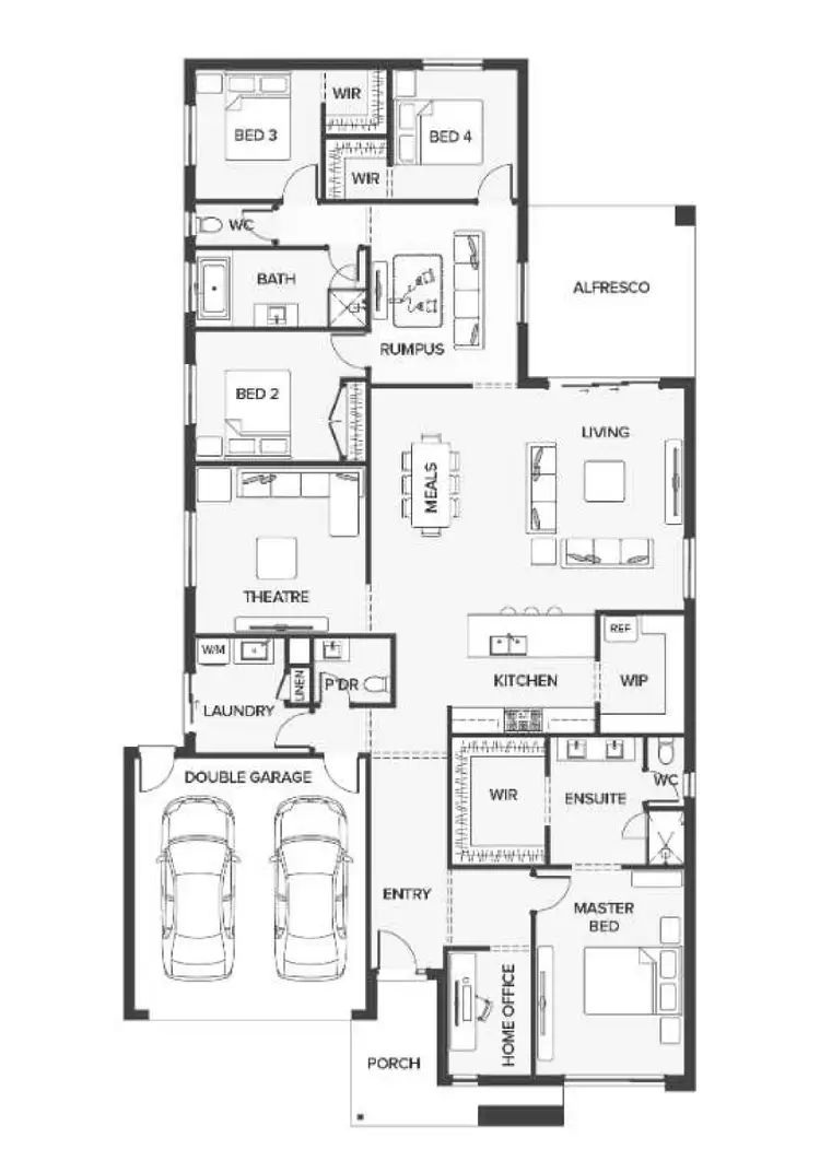 Floorplan of Homely house listing, 37 Rochester Crescent, Eynesbury VIC 3338