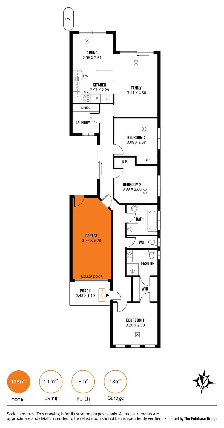 Floorplan of Homely house listing, 3/15 Holland Way, Evanston SA 5116