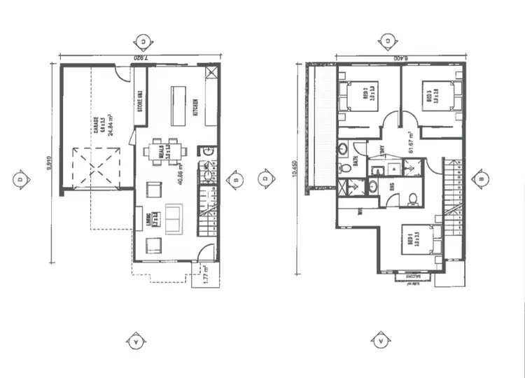 Floorplan of Homely townhouse listing, 28 Grandvista Crescent, Cranbourne West VIC 3977