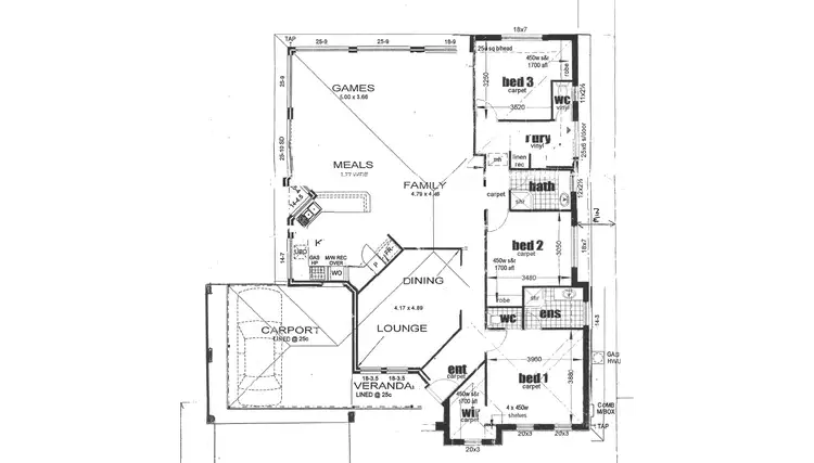Floorplan of Homely house listing, 23 Granesse Drive, Ellenbrook WA 6069