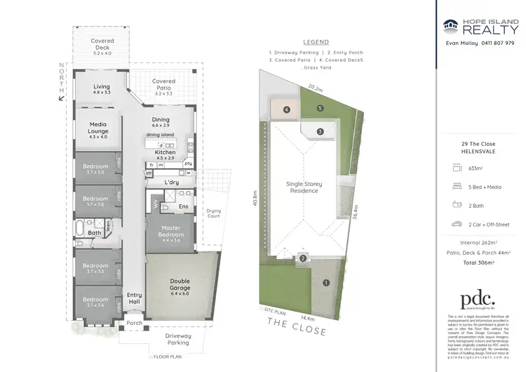 Floorplan of Homely house listing, 29 The Close, Helensvale QLD 4212