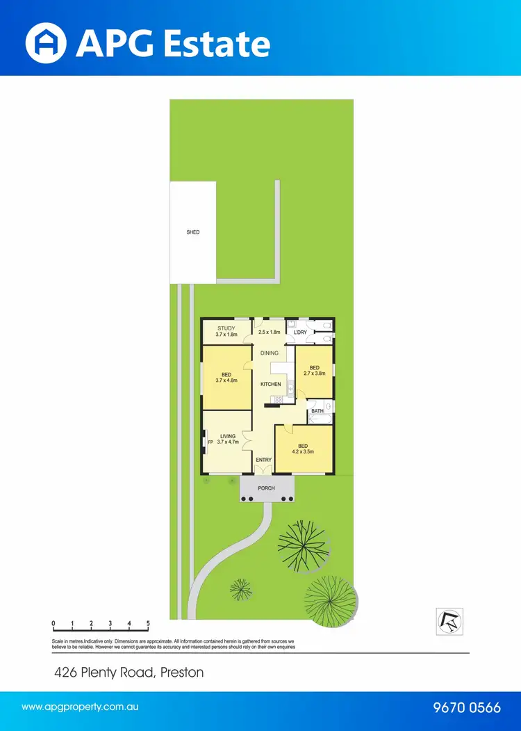 Floorplan of Homely house listing, 426 Plenty Road, Preston VIC 3072