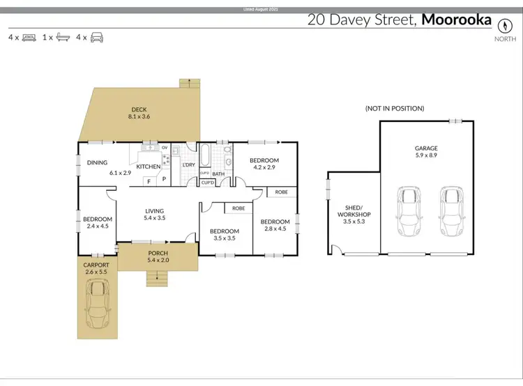Floorplan of Homely house listing, 20 Davey St, Moorooka QLD 4105
