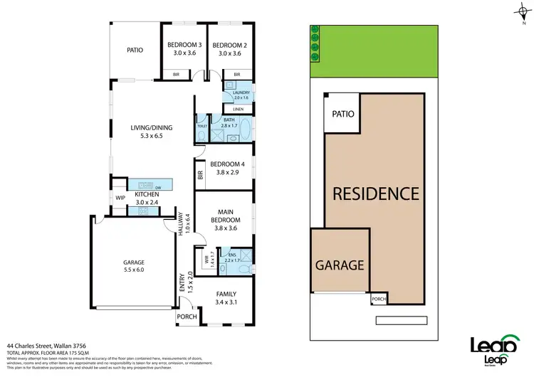 Floorplan of Homely house listing, 44 Charles Street, Wallan VIC 3756