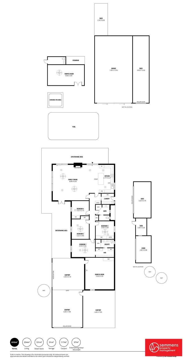 Floorplan of Homely house listing, 1369 North East Road, Tea Tree Gully SA 5091