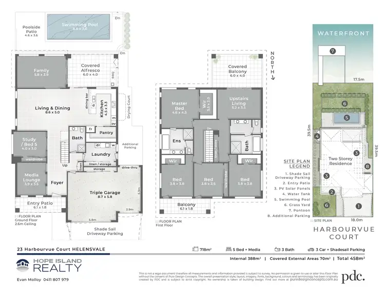 Floorplan of Homely house listing, 23 Harbourvue Court, Helensvale QLD 4212