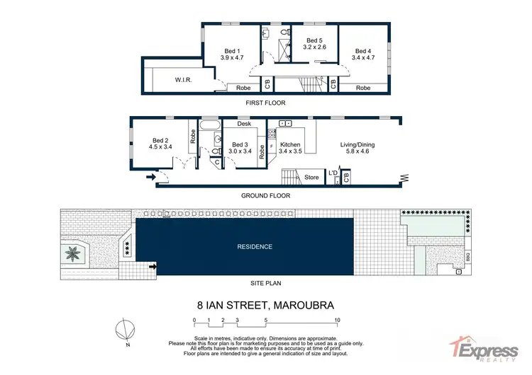 Floorplan of Homely house listing, 8 Ian Street, Maroubra NSW 2035