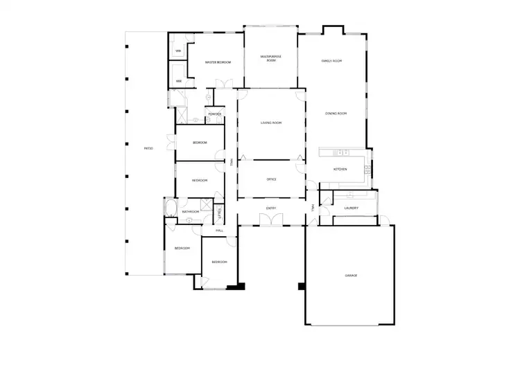 Floorplan of Homely house listing, 4 Elata Close, Ellenbrook WA 6069