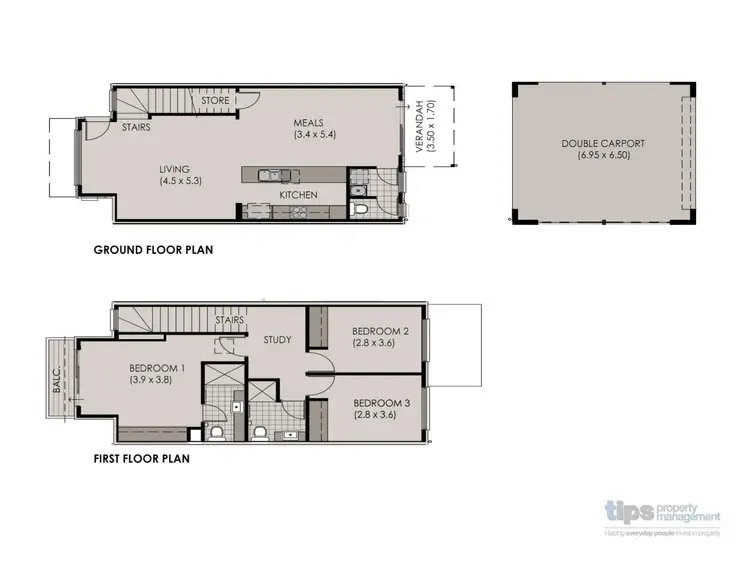 Floorplan of Homely townhouse listing, 8 Huron Lane, Seaford Meadows SA 5169