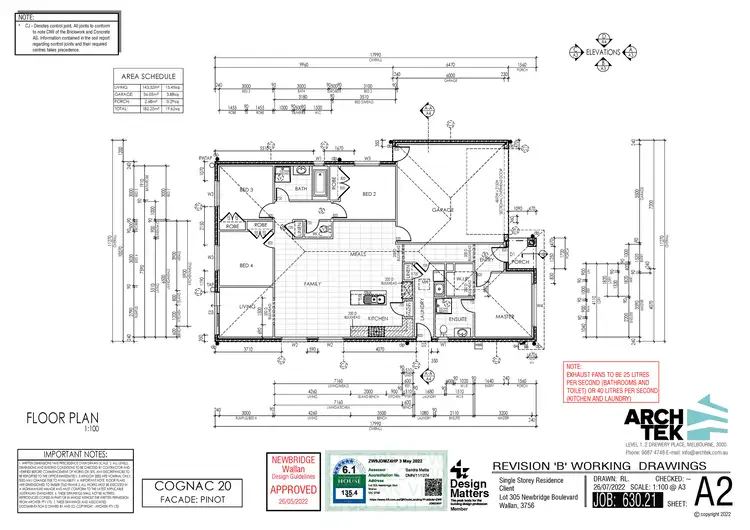 Floorplan of Homely house listing, 84 Newbridge Boulevard, Wallan VIC 3756