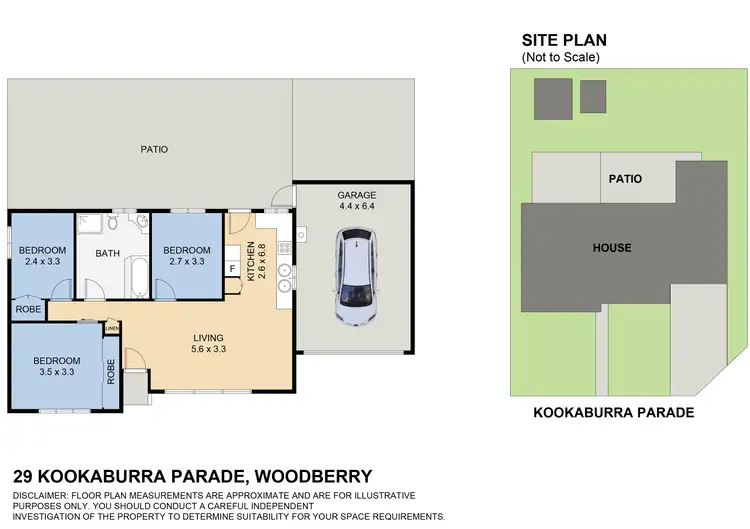 Floorplan of Homely house listing, 29 Kookaburra Parade, Woodberry NSW 2322
